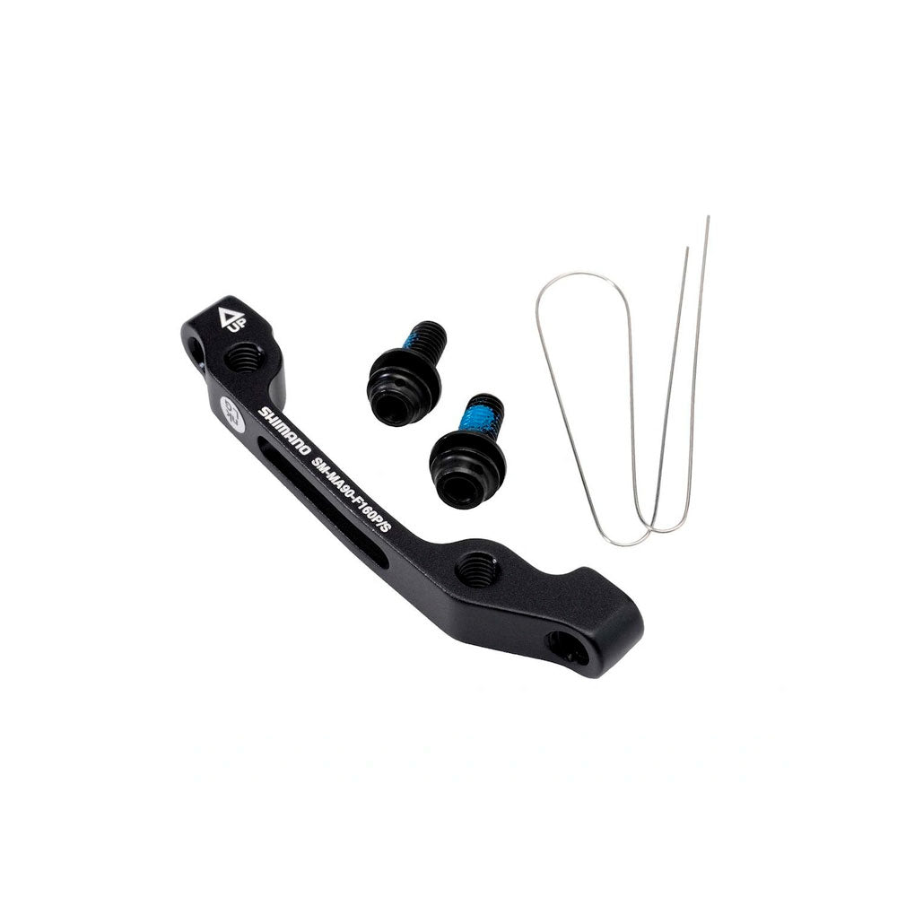 Adaptador para freno de disco delantero SHIMANO SM-MA90-F para rotor de 160 mm P/S